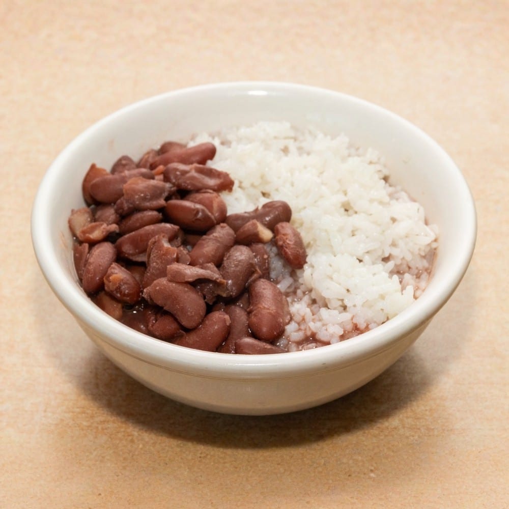 Rice and Beans.