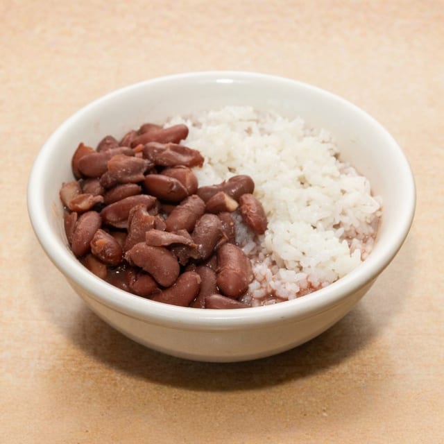 Rice and Beans.