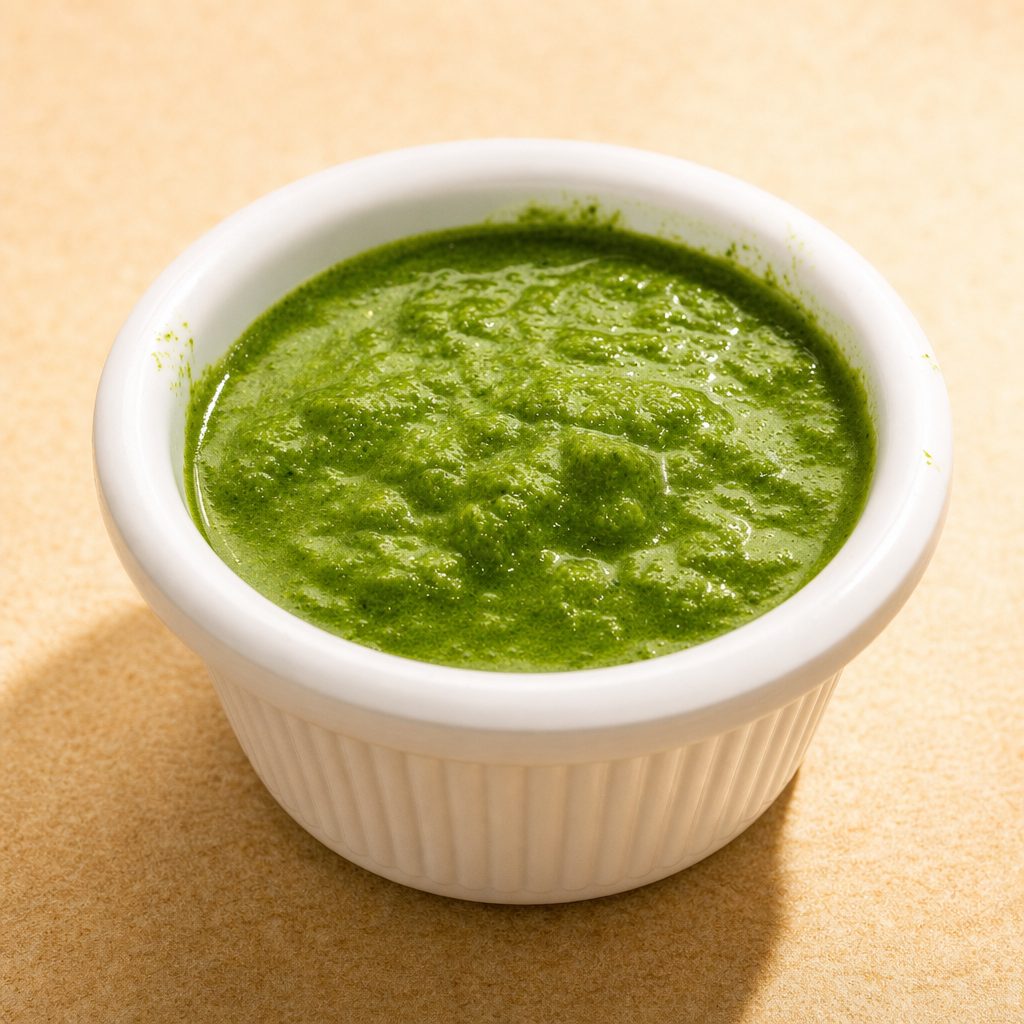 Extra Green Sauce.