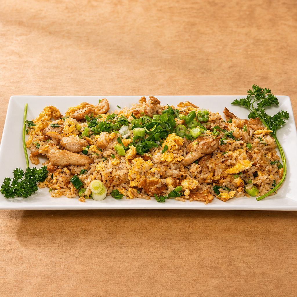 Arroz Chaufa Pollo.