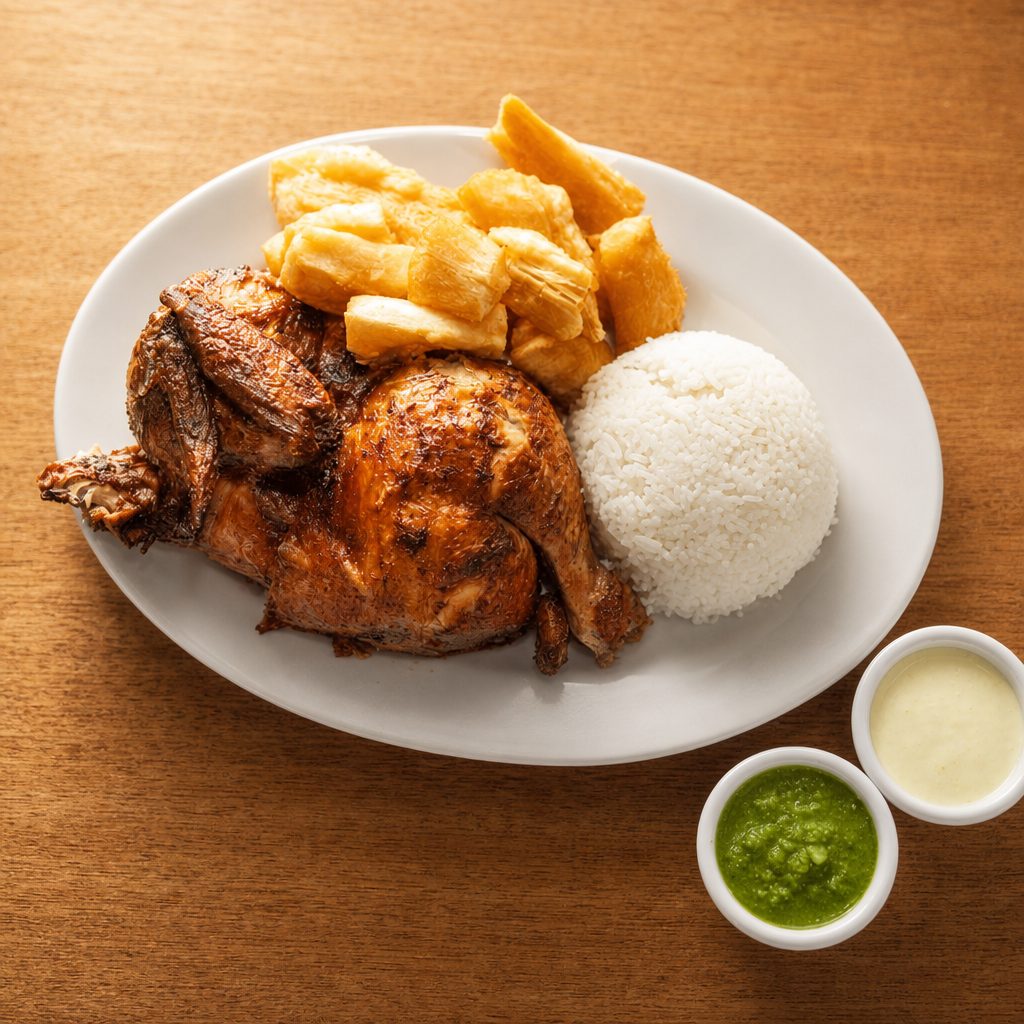 Half Chicken.